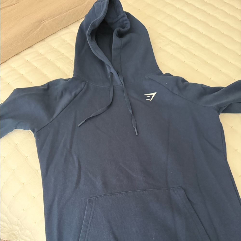 Women’s Gymshark navy lightweight hoodie